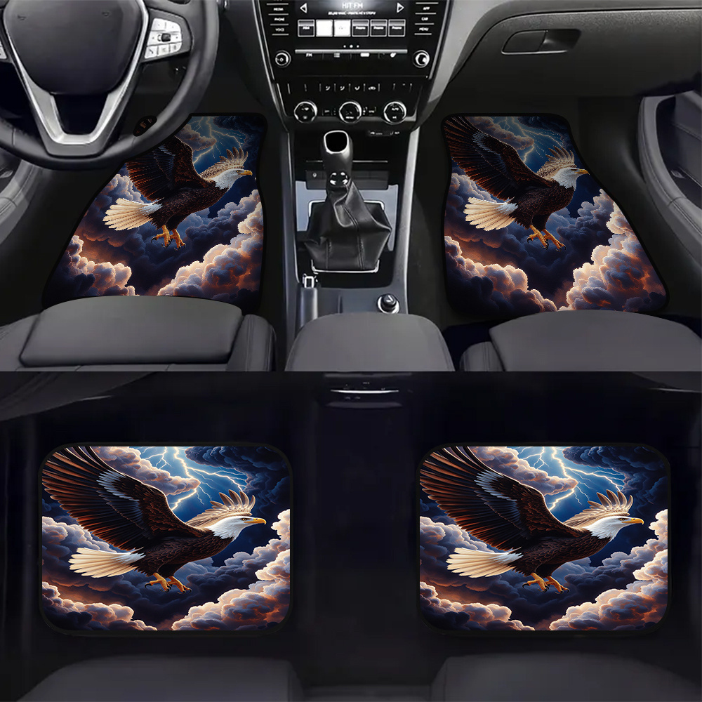 Commercial Printing Format - 4pcs Eagle Stormy Sky F Pattern