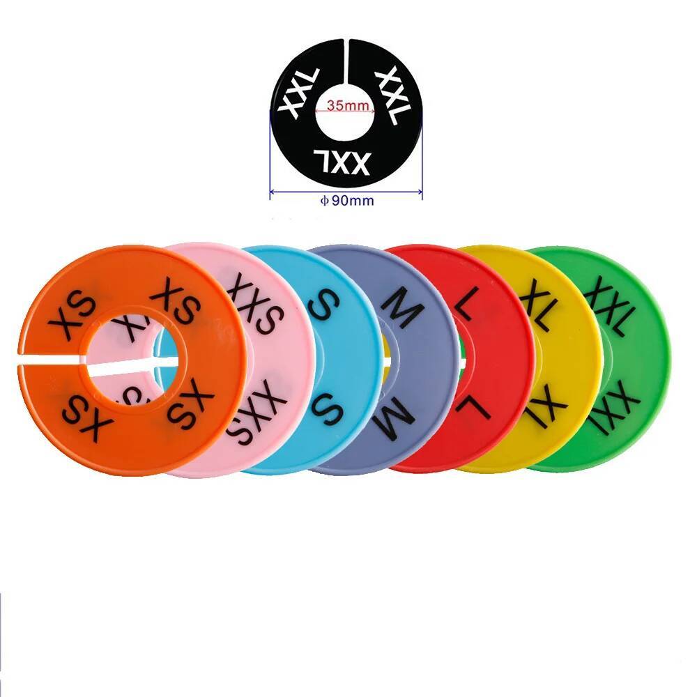 Commercial Printing Shop - Clothes Size Dividers XS-XXL Ultimate Clothing