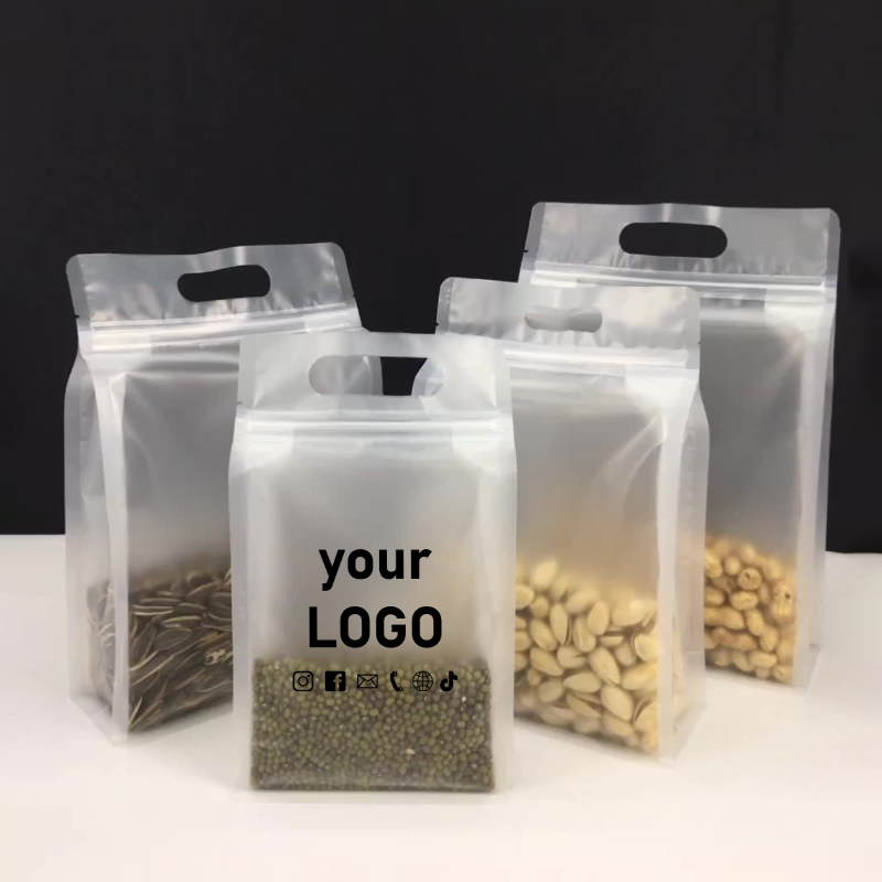 Commercial Printing Companies Usa - 50 portable frosted transparent food sealing