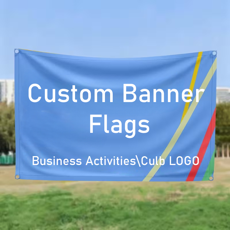 Commercial Printing Companies Usa - Custom Flag Banner for Personalized Logo