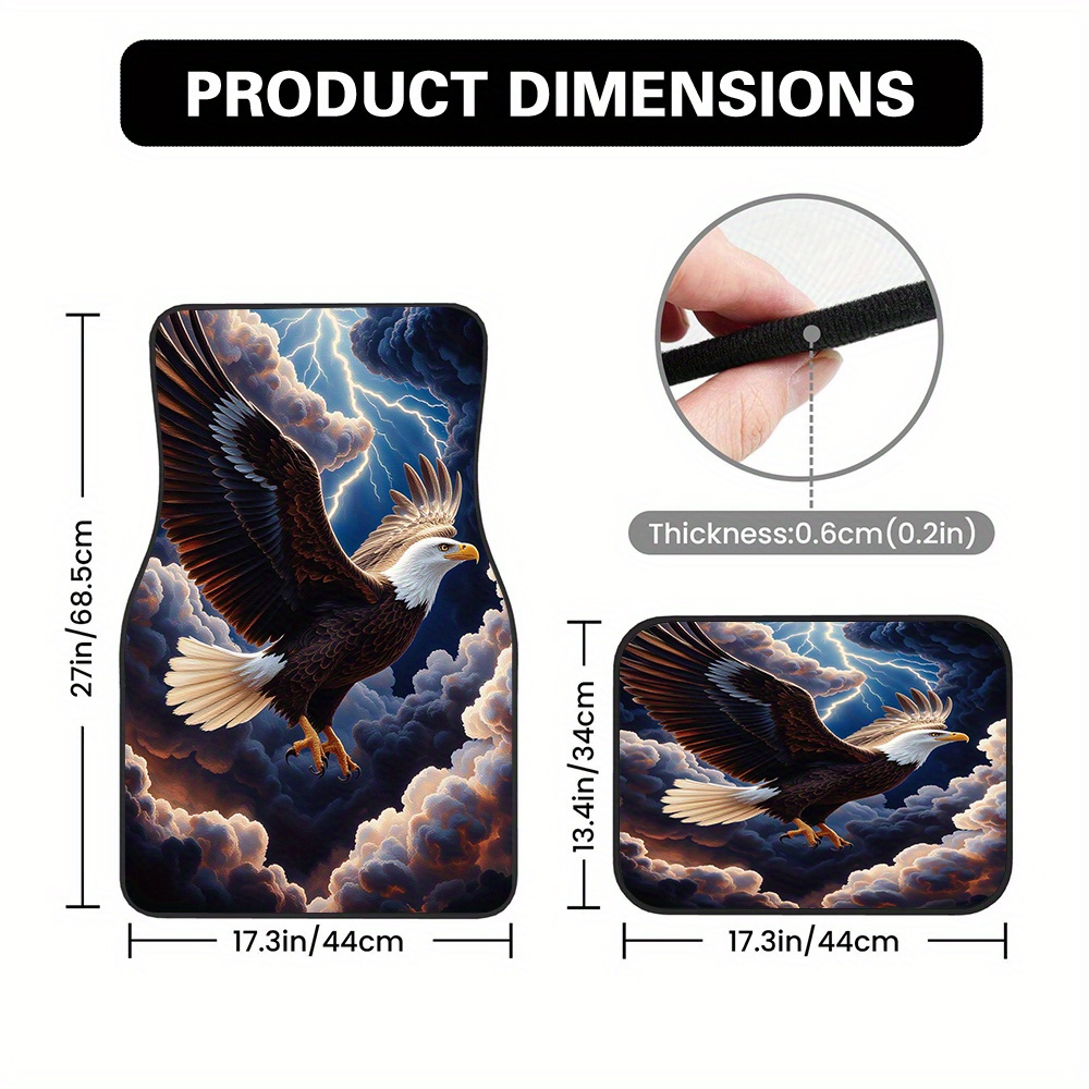 4pcs Eagle Stormy Sky F Patter - Commercial Printing Format review and price