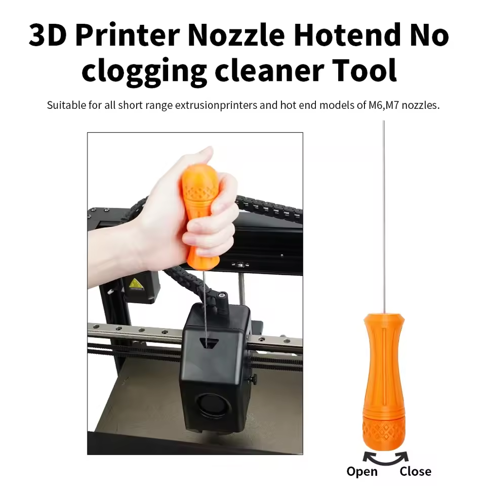 Hotend No Clogging Cleaner Too - Creality Printer Ender 3 review and price