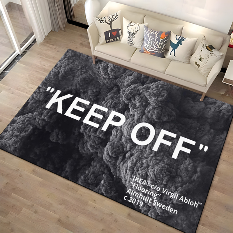 Keep Off Area Rugs 3D Printed  - Commercial Printing Format review and price