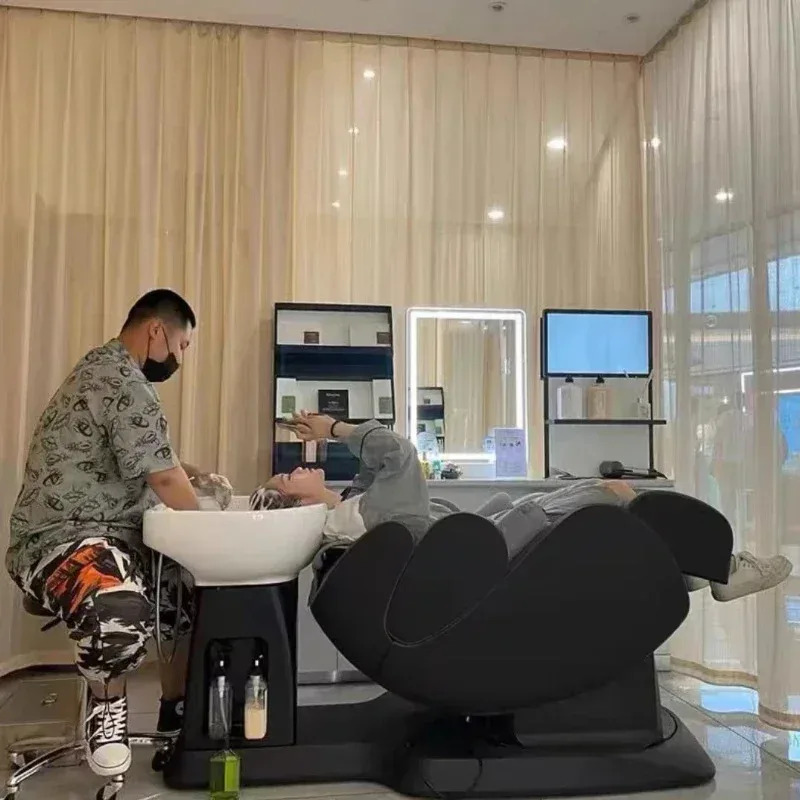 Japanese Spa Hair Shampoo Bed  - Commercial Nail Printing Machine review and price