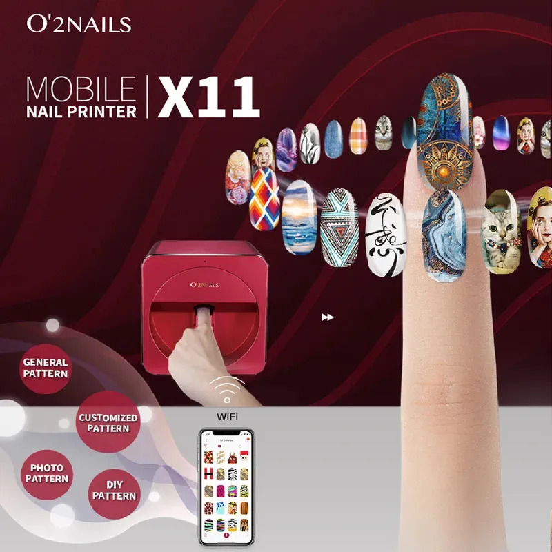 2026.O2nails X11 Mobile Nail P - Commercial Nail Printing Machine review and price