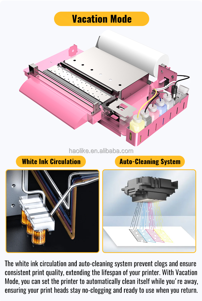 A3 DTF Pink Beginner Kit XP600 - Dtf Film Roll A3 review and price