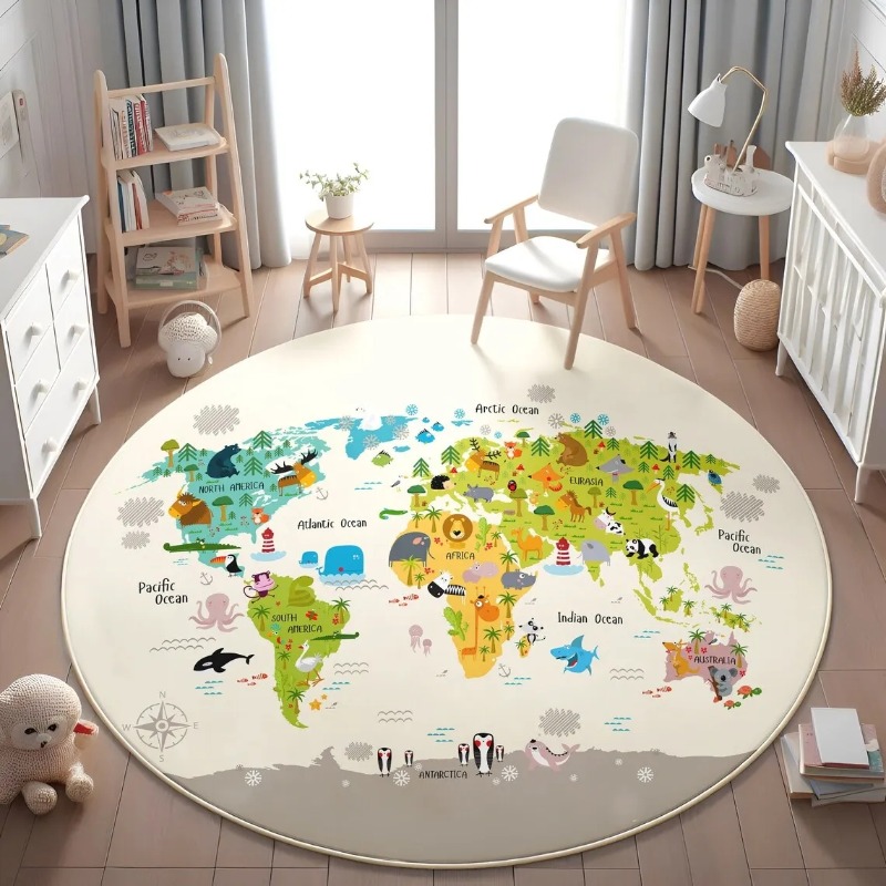  Play Round Floor Mat Animal W - Commercial Printing Format review and price