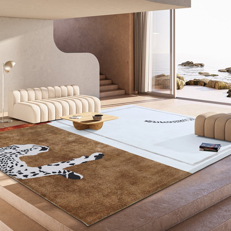 Light Luxury Plush Lounge Rug  - Commercial Printing Format review and price