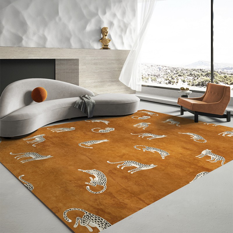 Light Luxury Plush Lounge Rug  - Commercial Printing Format review and price