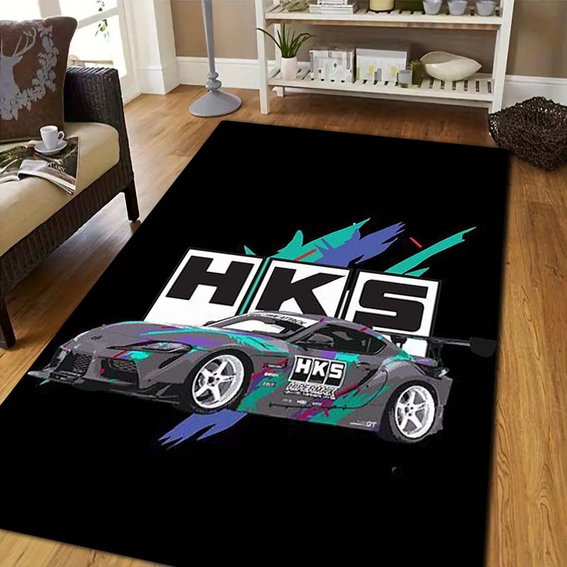3D Racing H-HKS Print Area Rug - Commercial Printing Format review and price