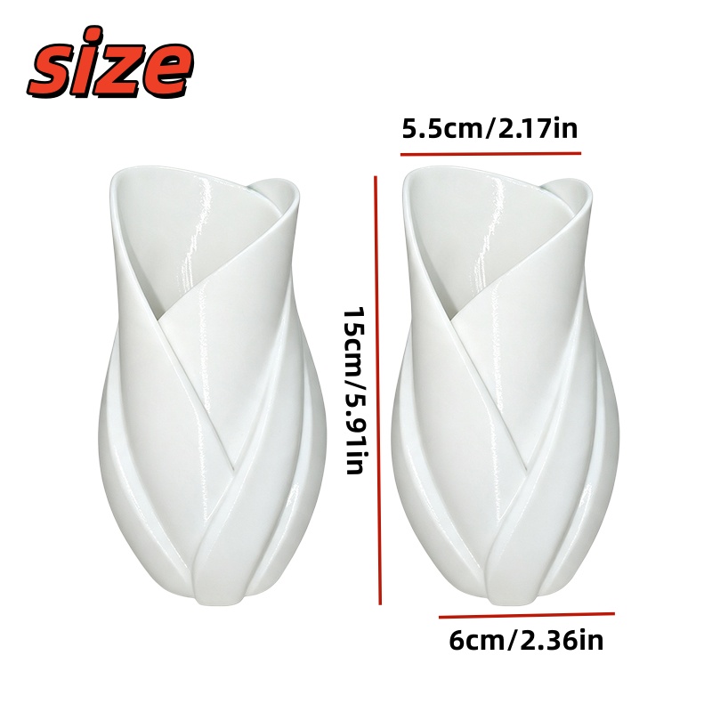 Set of Two Modern Sculptural V - Commercial Printing Shop review and price