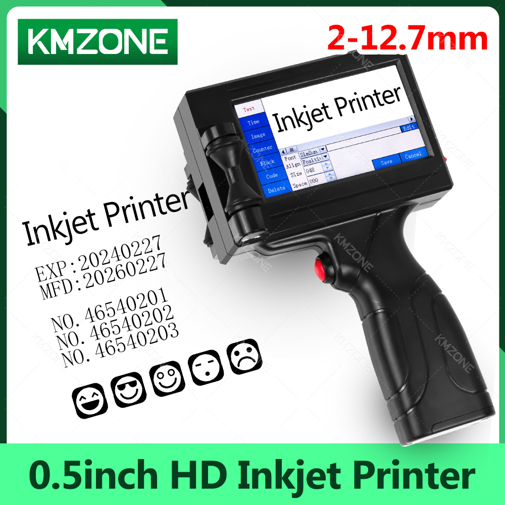 12.7mm Portable Inkjet Printer - Commercial Printing Dpi review and price