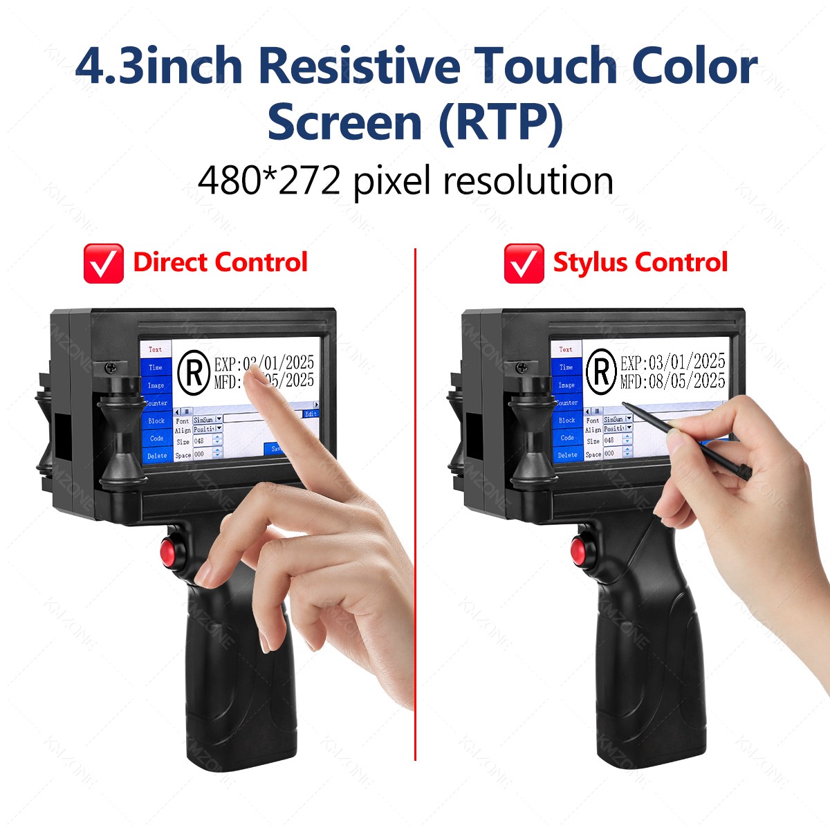 12.7mm Portable Inkjet Printer - Commercial Printing Dpi review and price