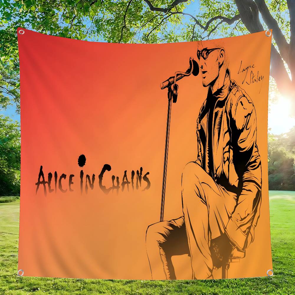 Retro Music Alice In Chains Ad - Commercial Printing Companies Usa review and price