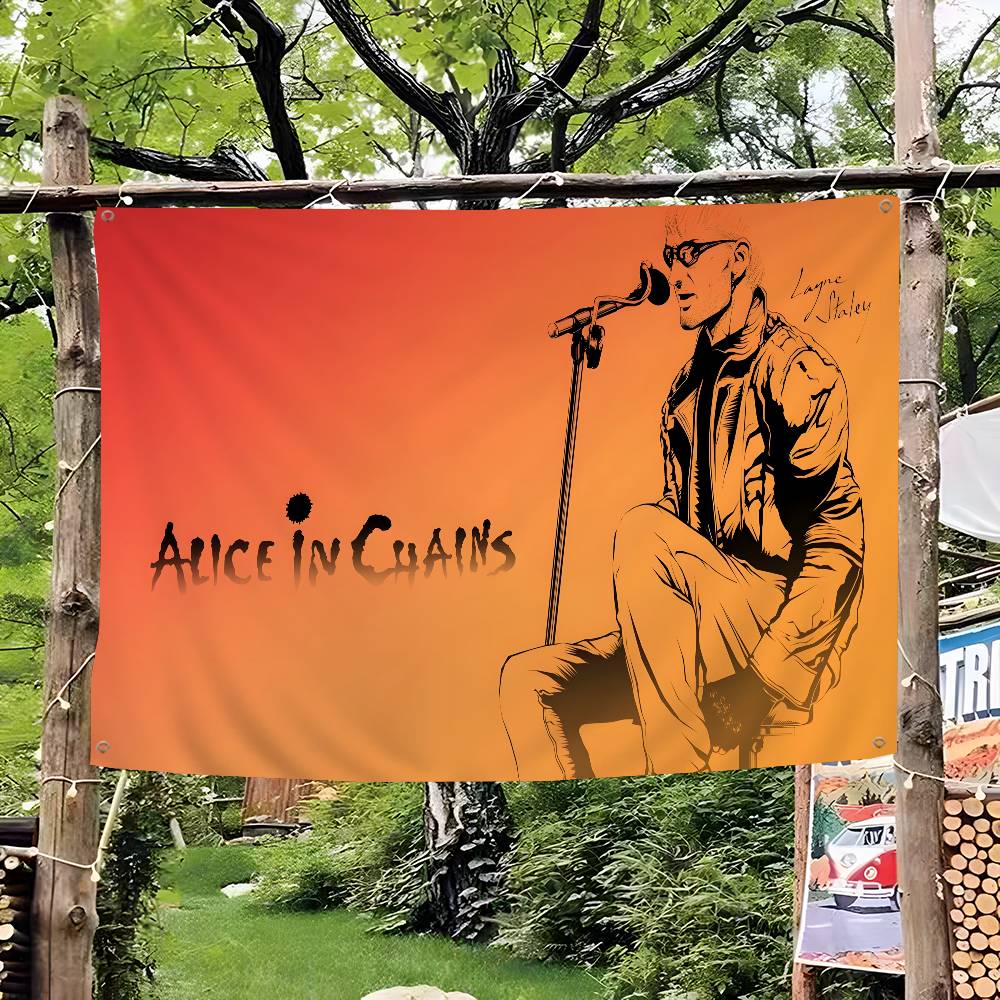 Retro Music Alice In Chains Ad - Commercial Printing Companies Usa review and price