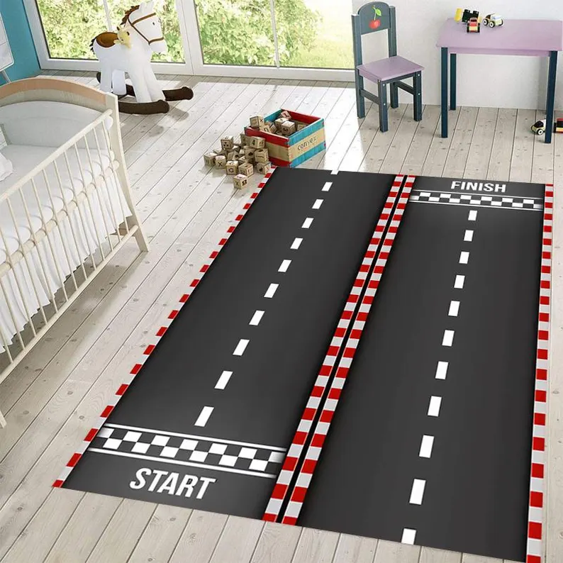 Racing Track Carpet Urban Tran - Commercial Printing Format review and price