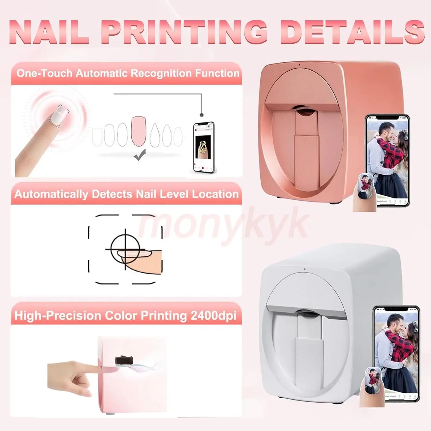 O2nails Nail Printer Machine K - Commercial Nail Printing Machine review and price