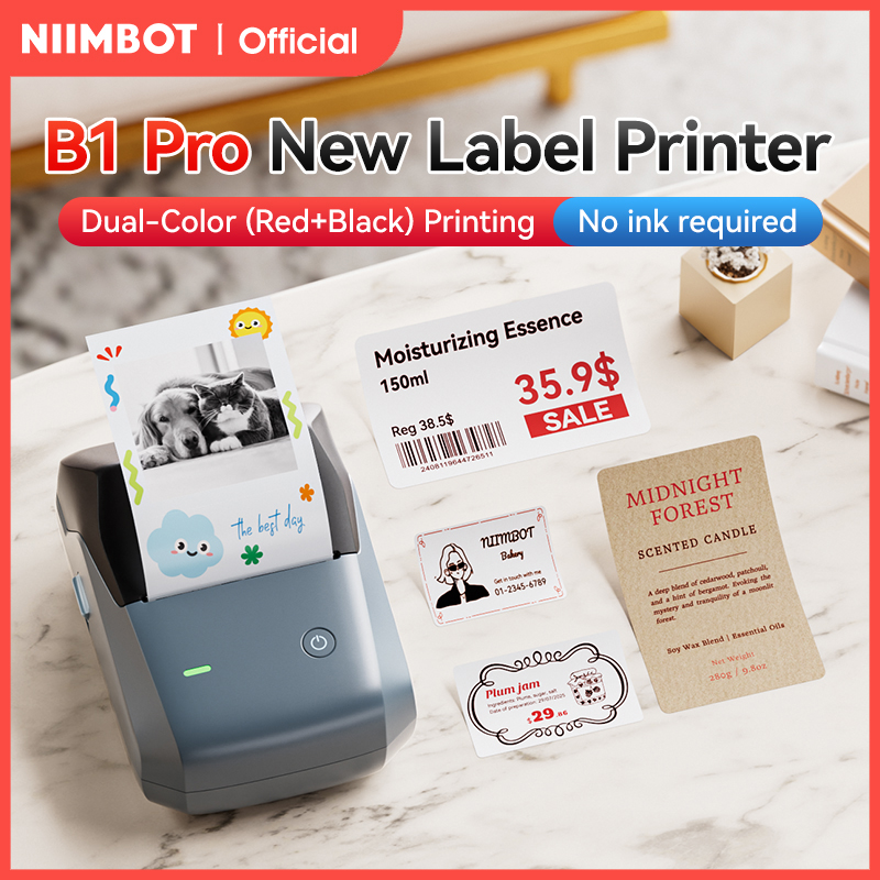 Niimbot B1 Pro Label Printer 3 - Commercial Printing Dpi review and price