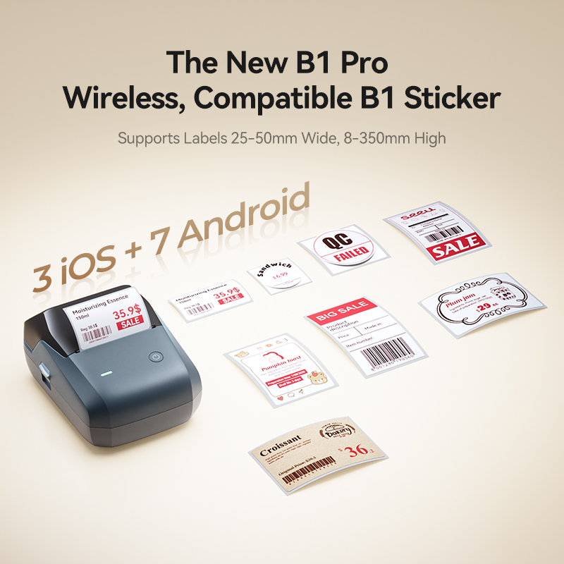 Niimbot B1 Pro Label Printer 3 - Commercial Printing Dpi review and price
