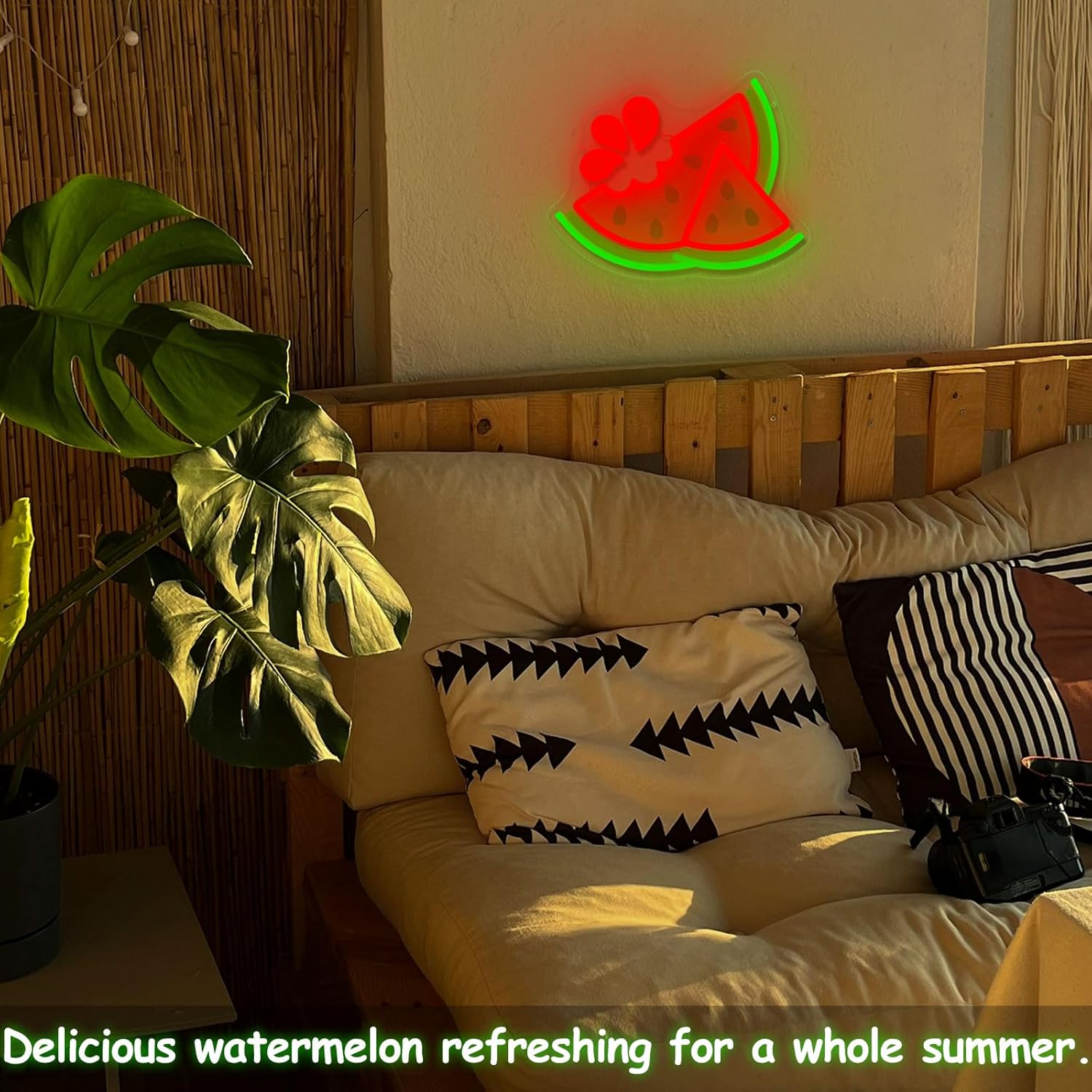 Watermelon Neon Sign UV Print  - Commercial Printing Shop review and price