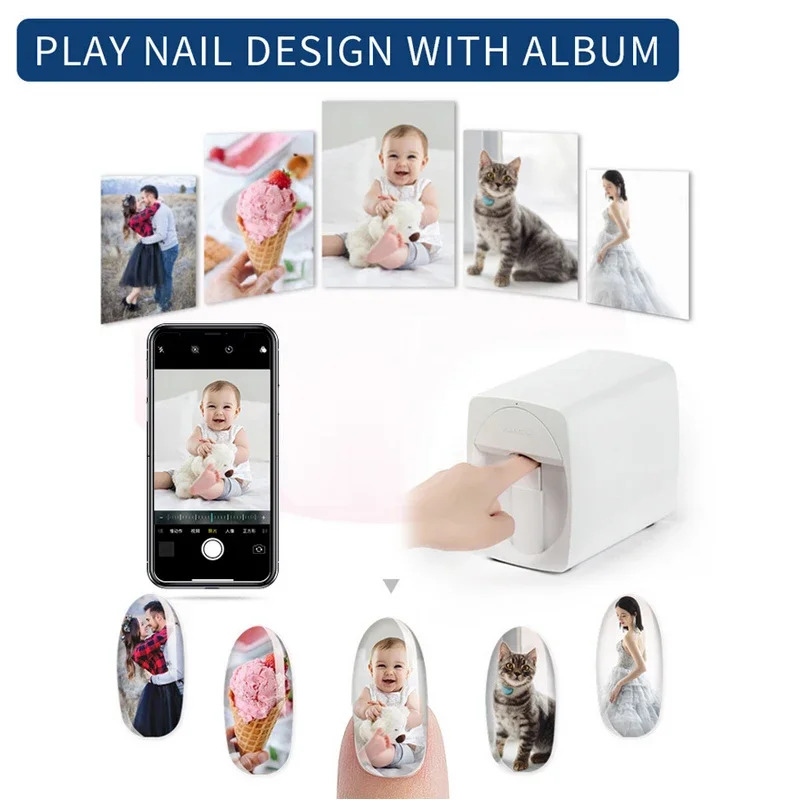 Original Mobile Nail Printer 3 - Commercial Nail Printing Machine review and price