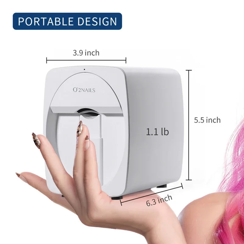 Original Mobile Nail Printer 3 - Commercial Nail Printing Machine review and price