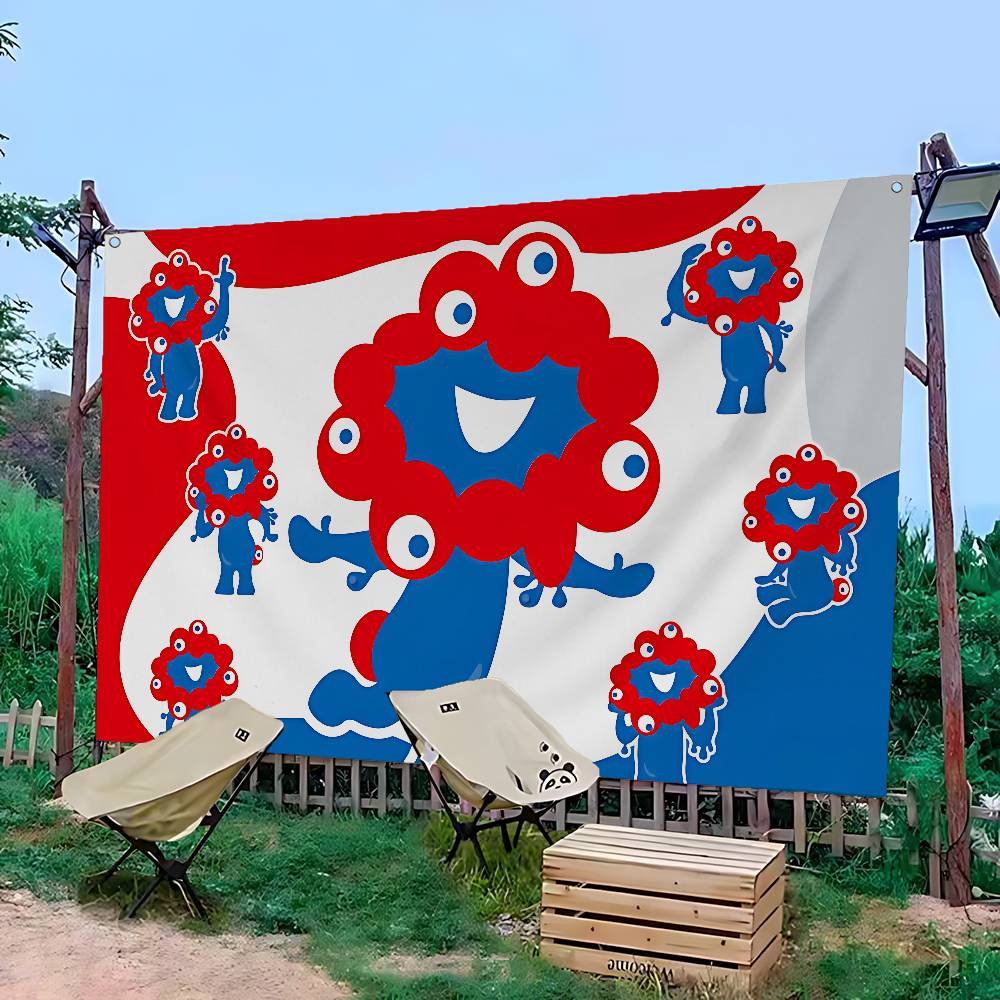 Myaku Myaku Blue Mascot Advanc - Commercial Printing Companies Usa review and price