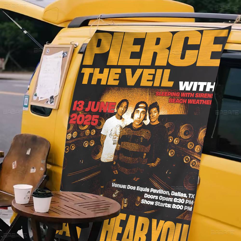 Pierce The Veil Music Band Adv - Commercial Printing Companies Usa review and price