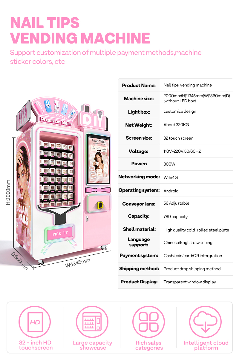 Commercial Nail Vending Machin - Commercial Nail Printing Machine review and price