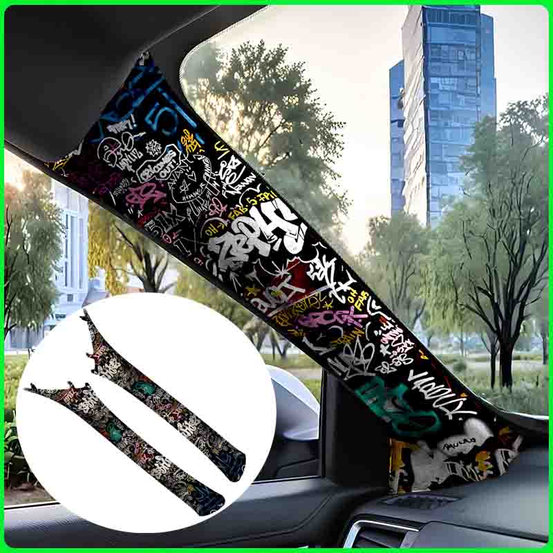 Graffiti Pattern Car Interior  - Embroidery Digitizing Software review and price
